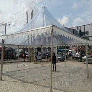 33ft x33ft transparent pagoda 300x300 - 20mx 40m Marquee