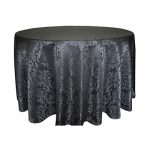 damask black 150x150 - Damask Table cover