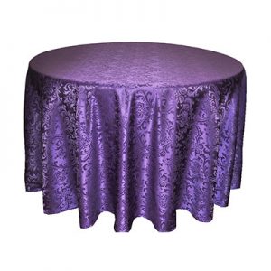 damask purple 300x300 - Damask Table cover