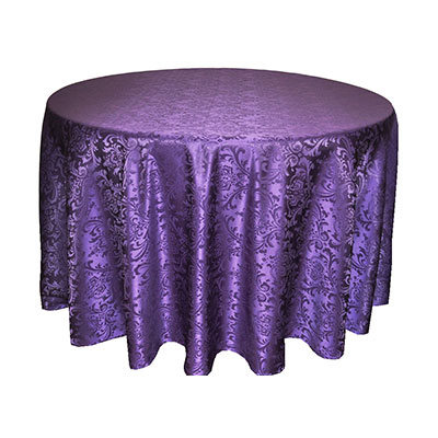 damask purple - Damask Table cover