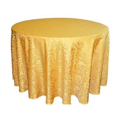 damask yellow - Damask Table cover
