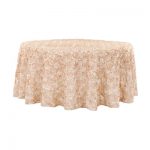 rosette champagne 150x150 - Rosette Table Cover