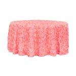 rosette coral 150x150 - Rosette Table Cover