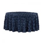 rosette navy blue 150x150 - Rosette Table Cover