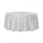 rosette silver 150x150 - Rosette Table Cover