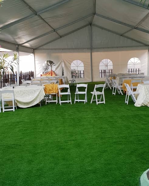 52377310 352152735641212 5310436263300002899 n - This simple but lovely setup was done using our 10x 25 mini Marquee, White garde...