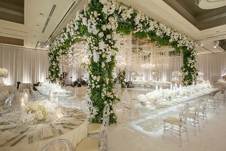 53580584 364868531033549 8229711726020642118 n - Who wouldn't love this luxury white decor setup? This setup was achieved with cl...