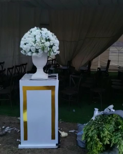 58423569 572020369985891 7481453117716575471 n - Lovely setup by Naphtalieventsandrentals for the celebration of life of an amazi...