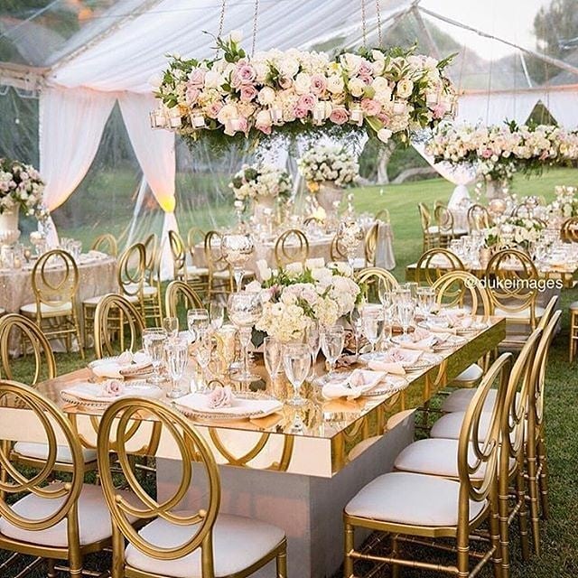 60599179 430316317792972 3546114773652466498 n - Gold Dior chairs are perfect for upscale events such as weddings,  corporate eve...