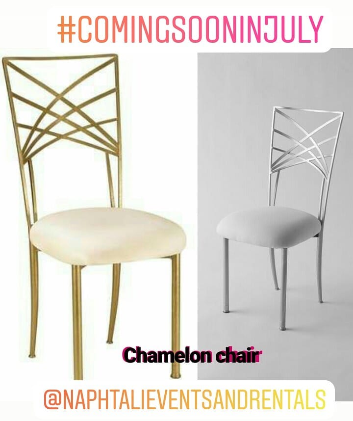 60839593 338409623483499 5048349888816862425 n - Our luxurious Chamelon chairs will be available for rent by July. This comfortab...