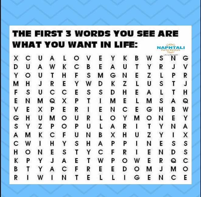 40917210 960625334138998 6815397845977631286 n - Have you found the first 3 things you want in life? 
Btw, it's just a word searc...