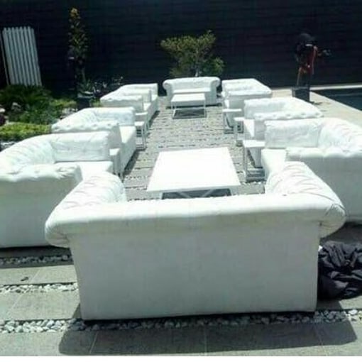 41504198 1381642345299432 5826774872323426443 n - Clean White Lounge Chairs Sitting Pretty, Waiting To be Picked Up or 
Delivered....
