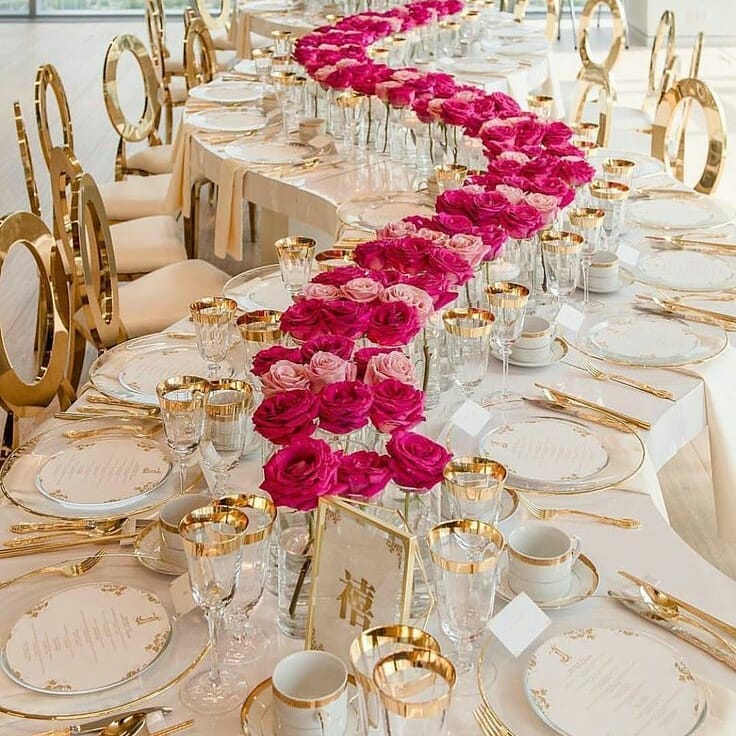 45544728 1125635847575025 1386511603996636916 n - Lush, luxury and curvy setup featuring gold OZ chairs! Is this your idea of gorg...