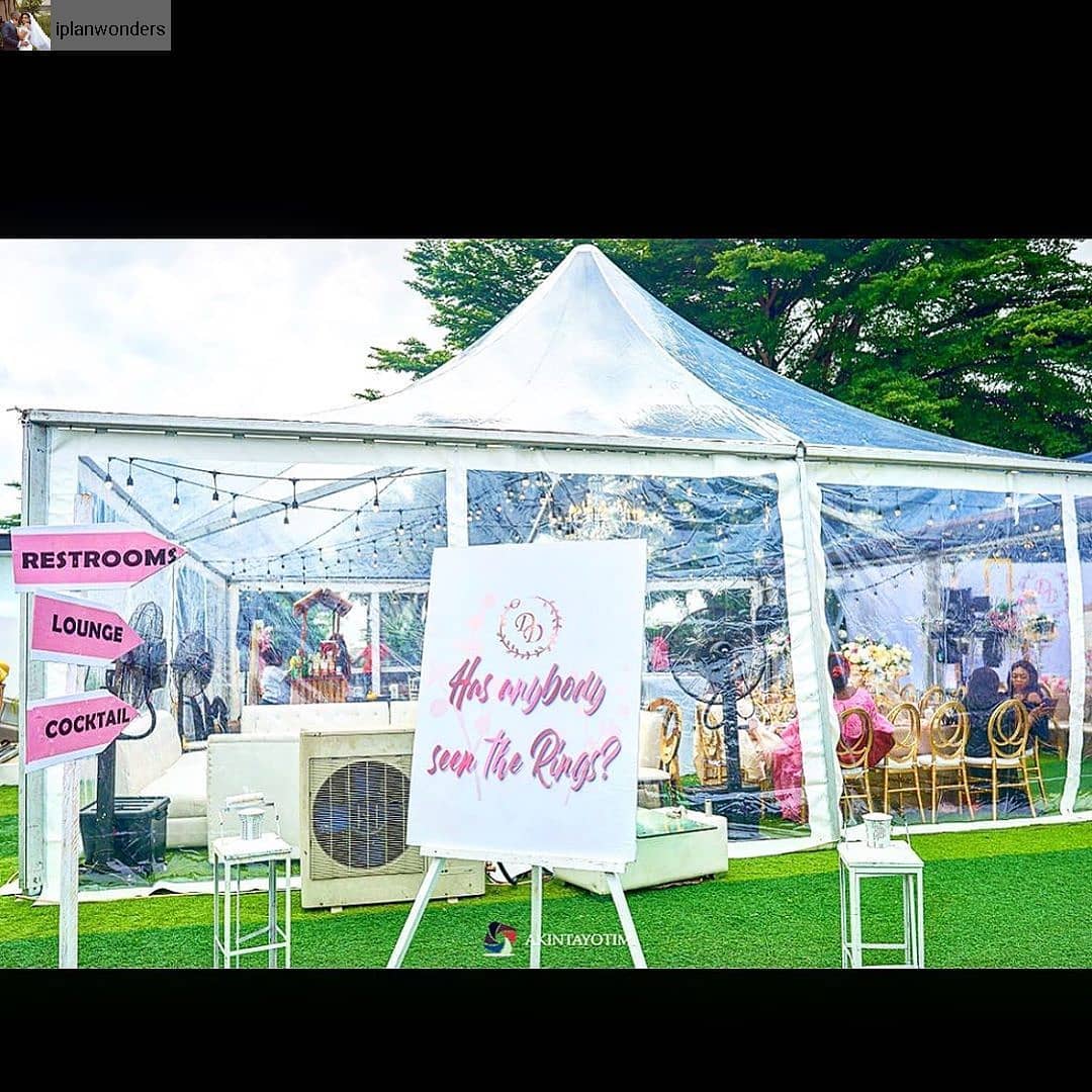 90809245 116277223343964 1725436733991990583 n - Dont you just love this?Transparent tent .
 
Tent set up and decoration by @naphtalieventsandrentals...