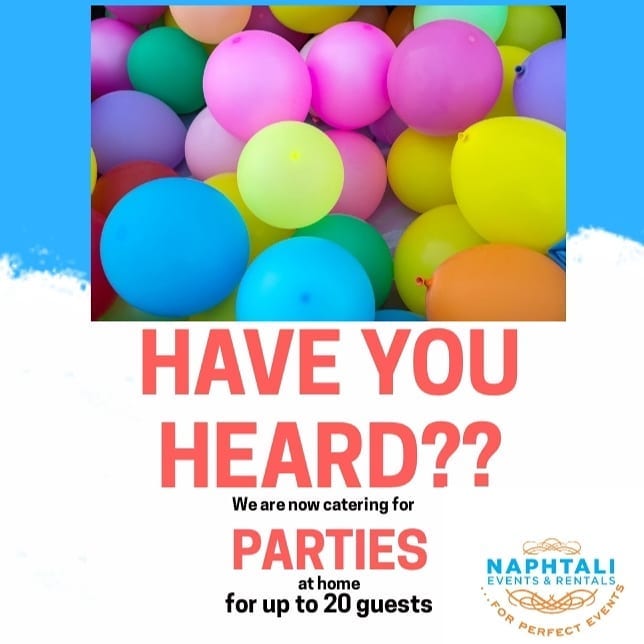 101951299 271941493921979 4468567253343306745 n - We are excited to announce
that we've started providing supplies for intimate house parties for 20 g...