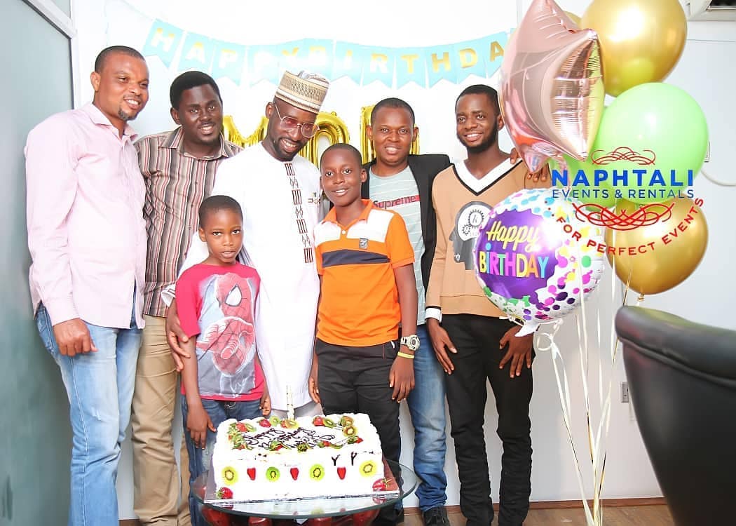 102290352 254824019514029 8523389043648769477 n - Our celebrant was joined by his family. Suprise package including creamy birthday cake, balloon bouq...