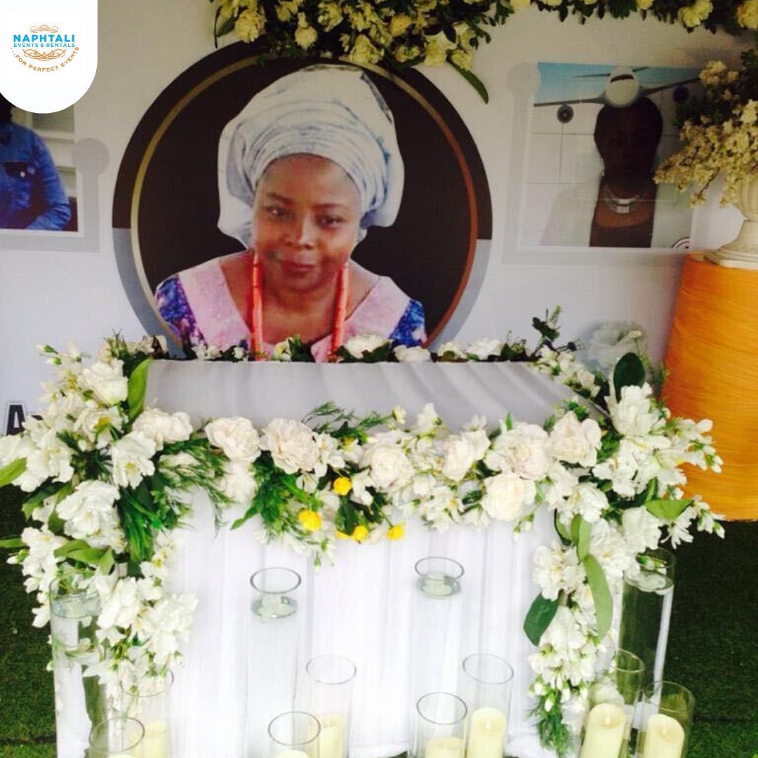 106509890 745468362929877 745624959374411163 n - We also do burial decorations too.

*Items used include*
Stage backdrop
Floral arrangement 
Dior cha...