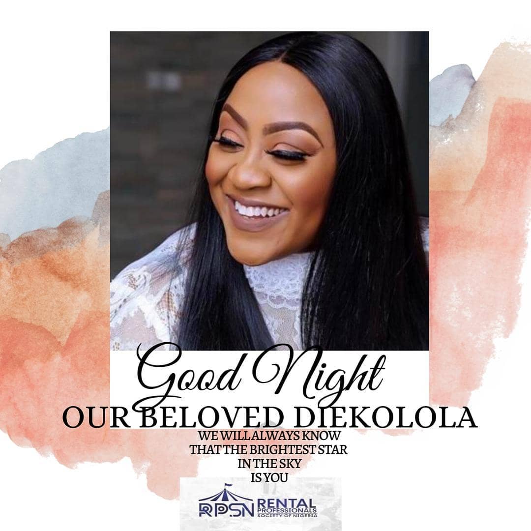 110236535 2874943092633385 4433696020747934795 n - Our hearts go out to the Family of Mrs Diekoloka Osa-Avielele of @cedarwoodrental. No words can desc...