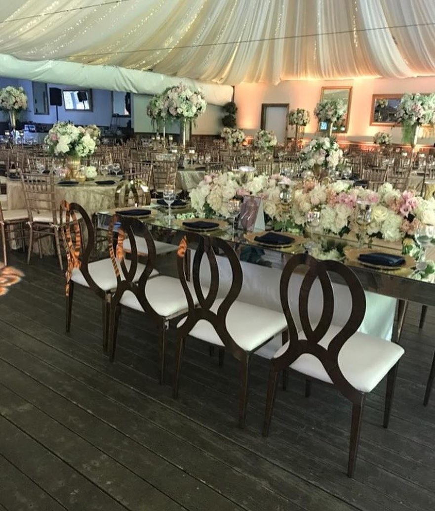 116153778 730398927532082 562747973267205507 n - On today’s episode of chairs by @naphtalieventsandrentals Check out how our gold butterfly chairs ca...