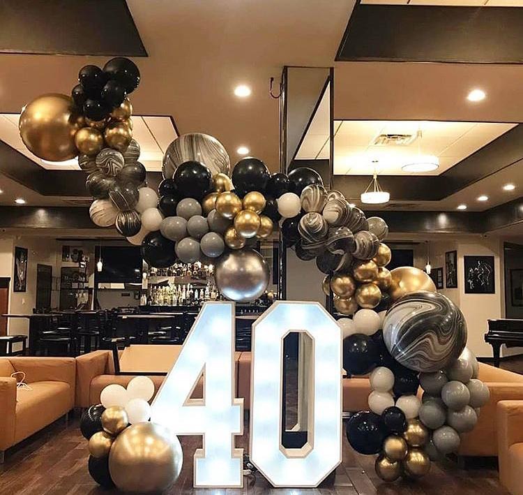 116156342 1416137385441050 7934996974301794770 n - Turning 40 definitely never looked this good. Setup by @balloonluxeevents

Let us help you recreate ...
