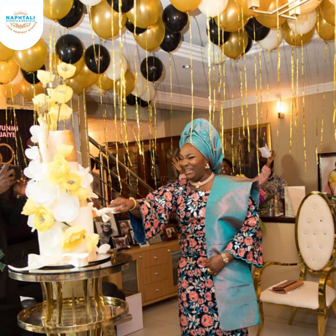 81026217 722682378497010 7594307362310369089 n - Do you see that smile? We definitely did that . 50th birthday intimate celebration decorated by your...
