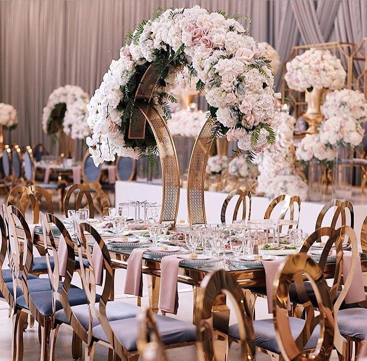 116706289 1269983546666162 7086727623803597597 n - Such a beautiful reception by @cmcevents They made use of the gold butterfly chairs 

We can beautif...