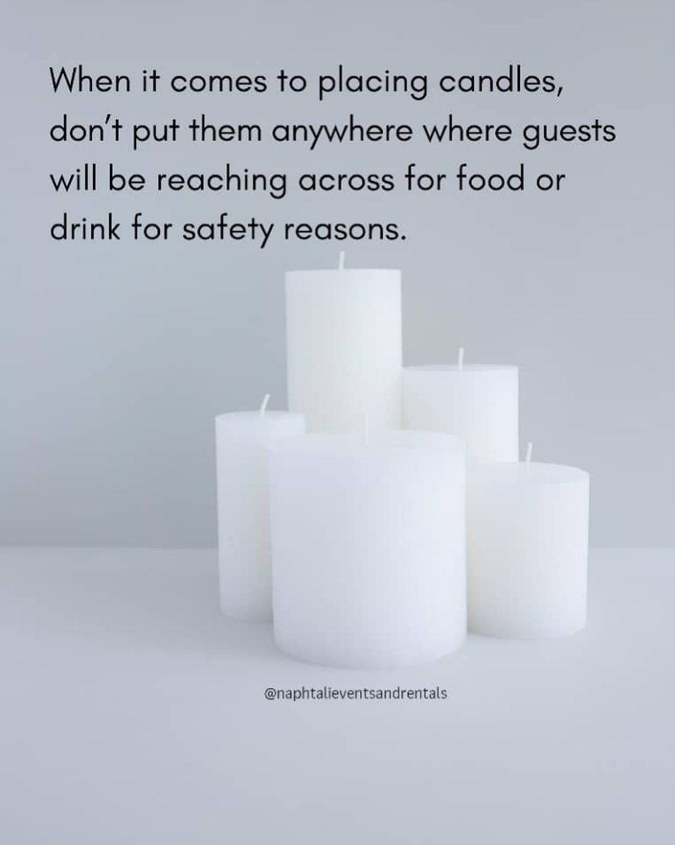 117351355 2473551536277852 8470175648628552057 n - Do you intend to use open frame candles for your celebrations decor?

For safety reasons, do not pla...