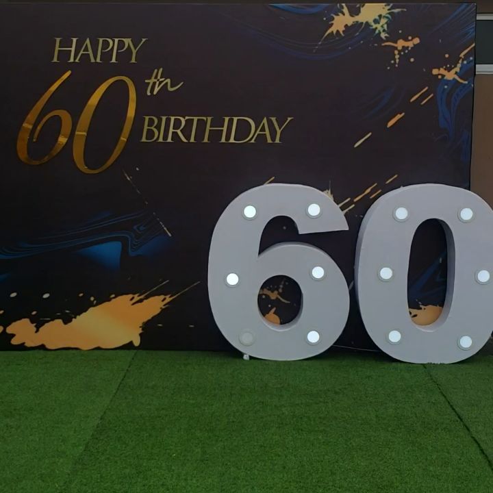 118697292 2666483026943764 5348275050476884034 n - Our 60th Birthday celebration set up for today .

Our lines are open 
 
 
 ...