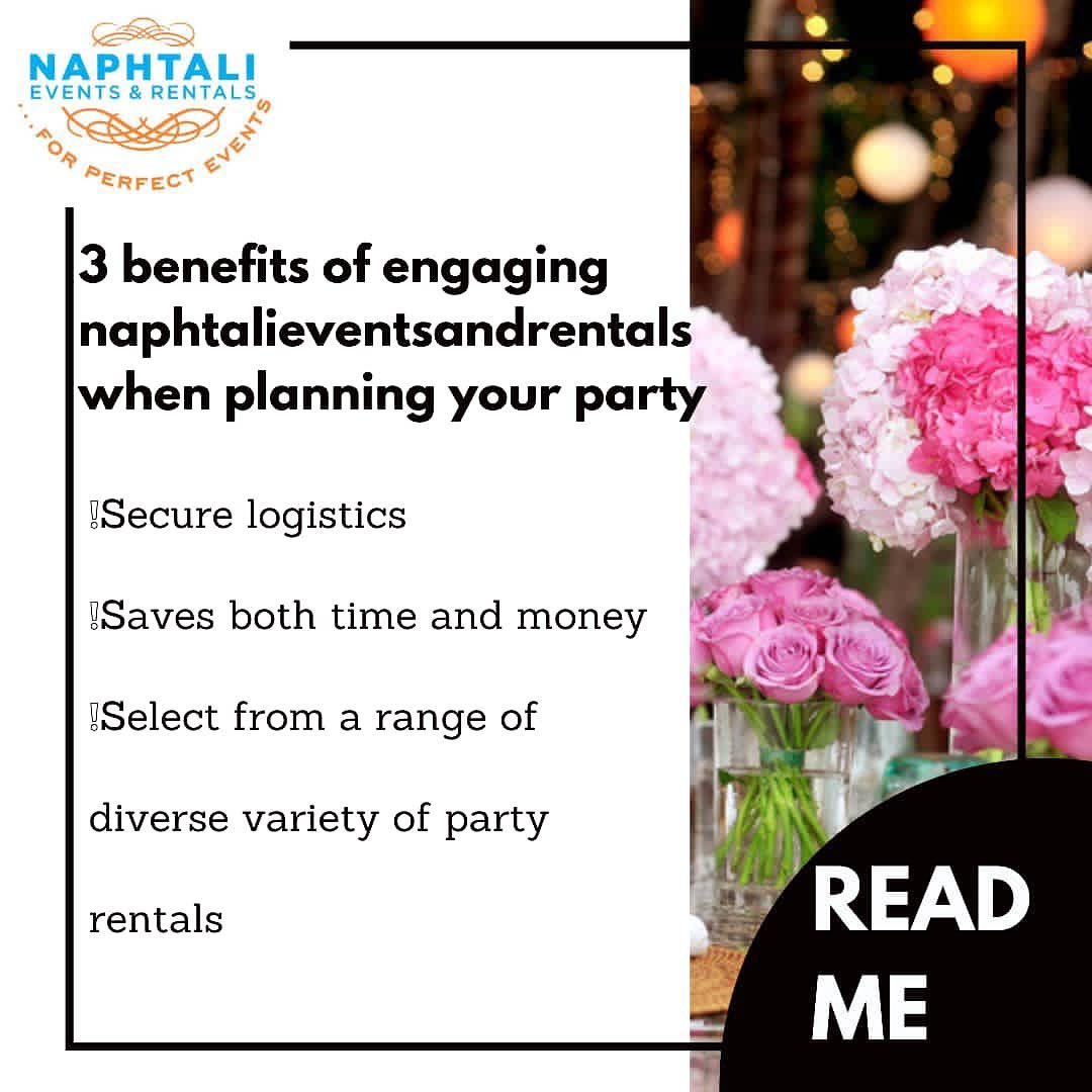 124003738 453954755575399 2516558158859547391 n - When planning an event today, you need a secure logistics service, diverse variety of party rental s...