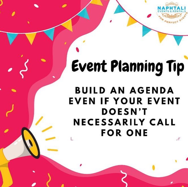 127310879 386809736068878 3548058571549448873 n - Although most celebratory events may not have a set agenda, establishing an event schedule is still ...