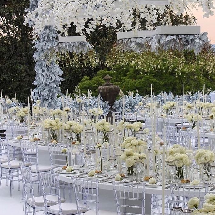 130591752 2465163333780399 5796086385537961974 n - Clear chiavari chairs are perfect for the season and every party .
 
They’re available to rent at af...