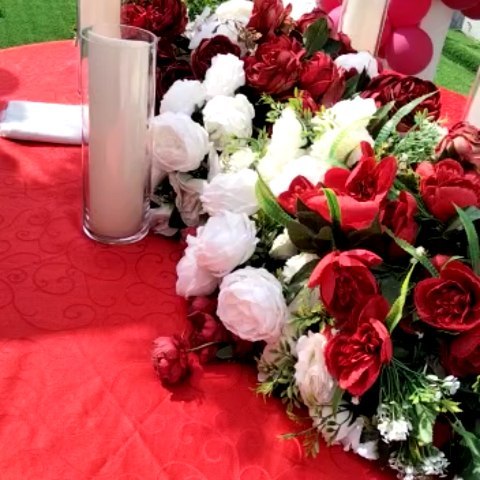 149751515 235583051449706 7594250223872762770 n - Our Valentine set up for a lovely couple....