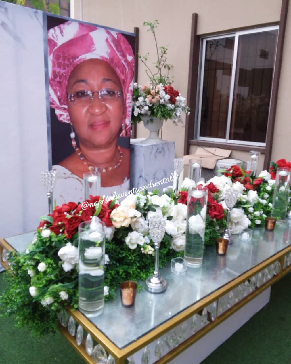 149810871 790786384849023 5919891854001182275 n - We miss you and may your soul rest in peace 

Event supplies and decor setup by @naphtalieventsandre...