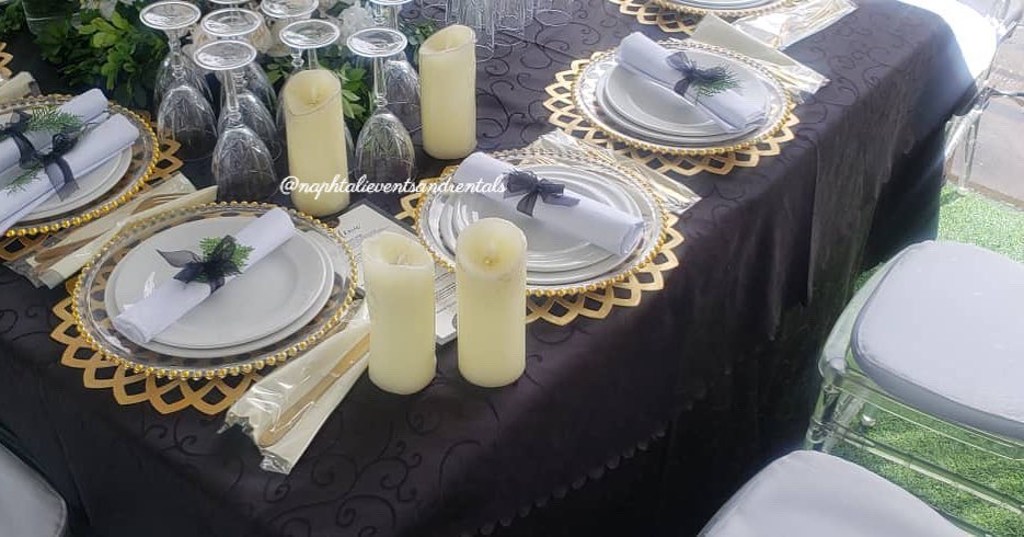 152691765 893768378049183 3617262837062600464 n - Just take a look at the table details . From the table cloths to the candles and plates, quality at ...
