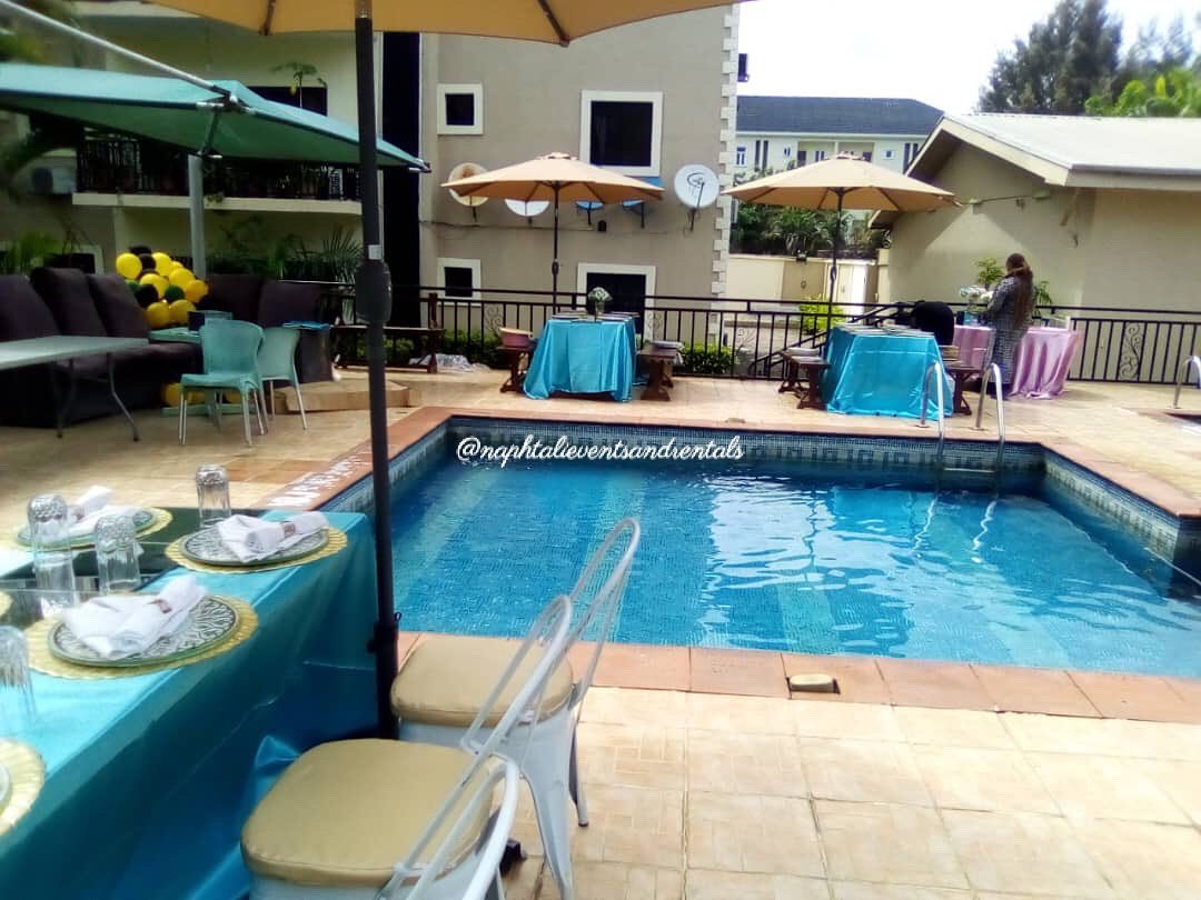 157255748 1026124024580009 5643782351054224336 n - Whatever your pool& party style, we’ve got you covered.

Pool side party setup by @naphtalieventsand...