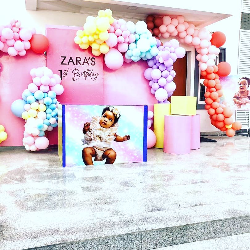 157734595 138696921478310 808171439372522409 n - A grand entrance for princess Zaras 1st birthday. 
Birthdays should be celebrated.
All items and dec...