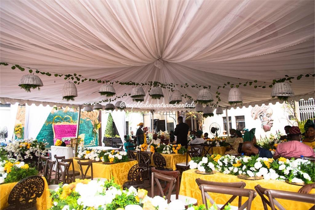 158968895 483661672817432 4190070140595471937 n - May God bless the home of Oyinade and Sanmi our latest couple. 

Event decor and setup by @naphtalie...
