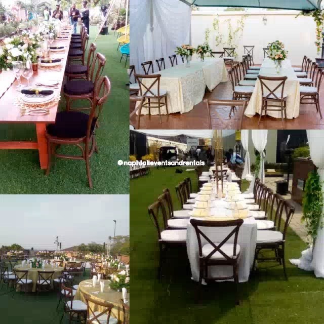 159177948 108876511273518 365898314003496884 n - Brown cross back chairs are one of the most used chairs for outdoor events . Its a classic beauty wi...