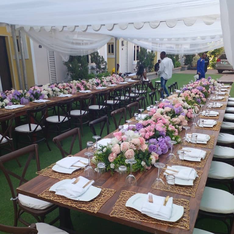 Long table clearance rentals