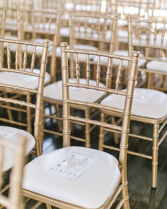 230114575 541098670344594 3969814674257382741 n - These Gold Chaivari chairs will add sophistication and class to any event!

Are you looking for Chai...