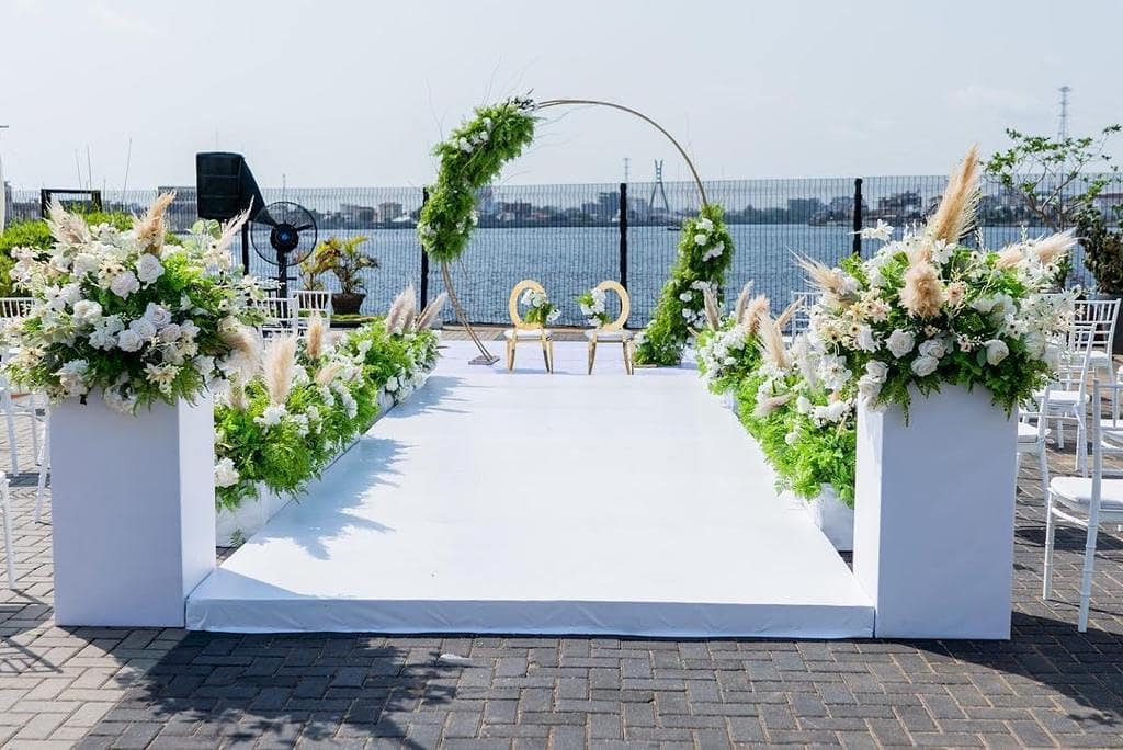 233099704 949877435857533 635267416271134368 n - Outdoor wedding reception looking elegant and classy! 

Can you spot the Chaivari chairs that was se...