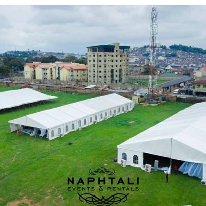 234829613 624890278500950 1162184322713365325 n - Full marquee setup installed by @naphtalieventsandrentals
Love the view? We are party ready. Partner...