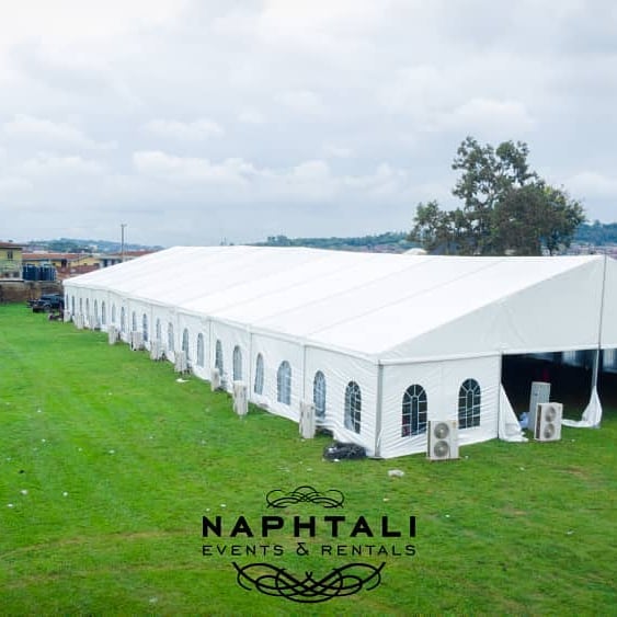 235486502 1236266746836504 3329695277231974180 n - Another angle! Full marquee setup installed by @naphtalieventsandrentals
Love the view? We are party...