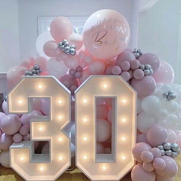 238550878 537632727548382 7987010484752111425 n - Make it stand out with giant letters at your next event. These letters are especially useful for bir...