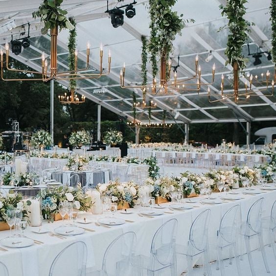 240162051 197399895774020 3131719391280831801 n - Having an event in a clear tent is a magical experience. The outdoors becomes the decor and in the e...
