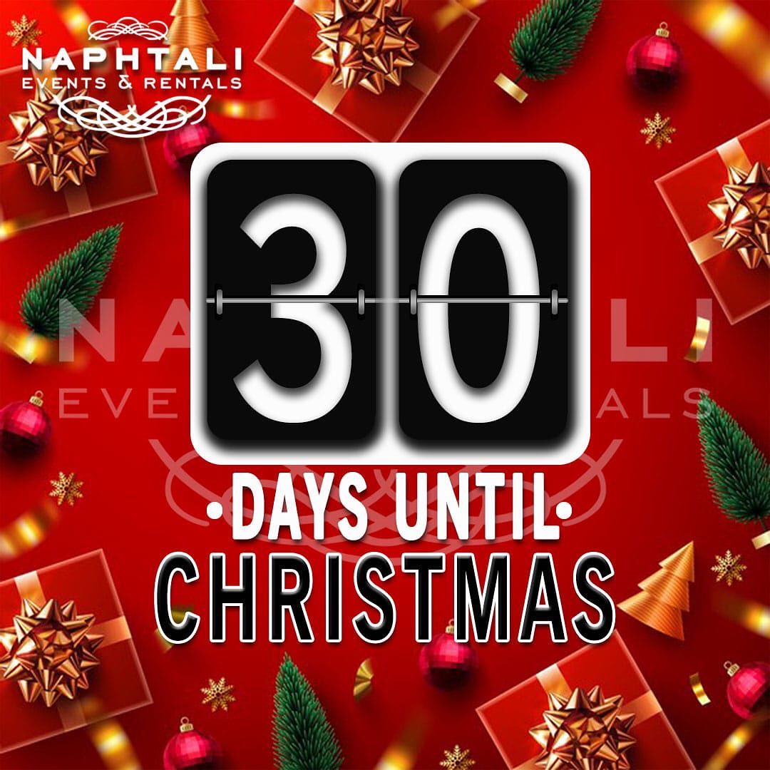 259907444 252236900232168 8241871362360339160 n - 30 Days To Go. 
Join us as we count down to Christmas day. 

Christmas, the season of love, laughter...
