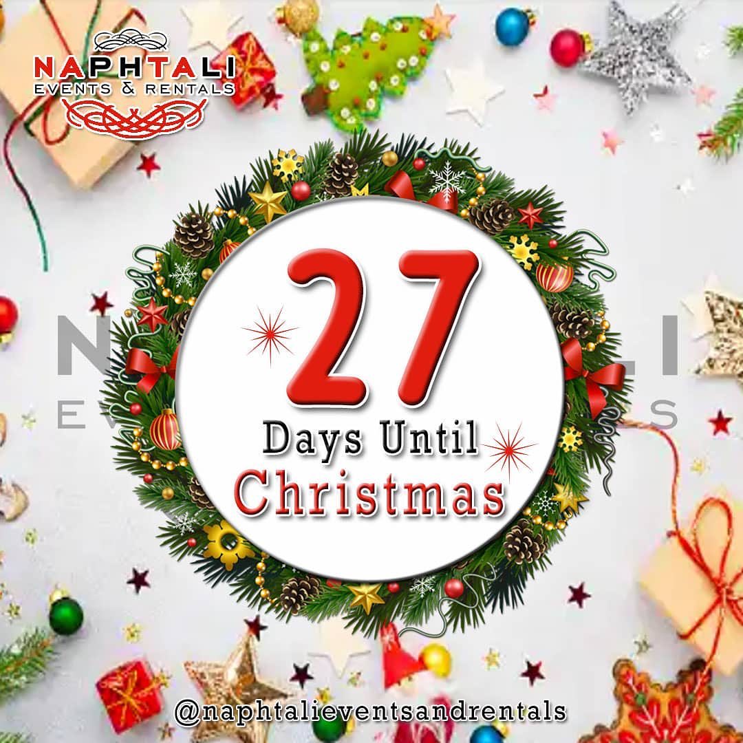 261084313 415435216942323 419219315436436786 n - 27 Days To Go. 
Join us as we count down to Christmas day. 

Christmas, the season of love, laughter...