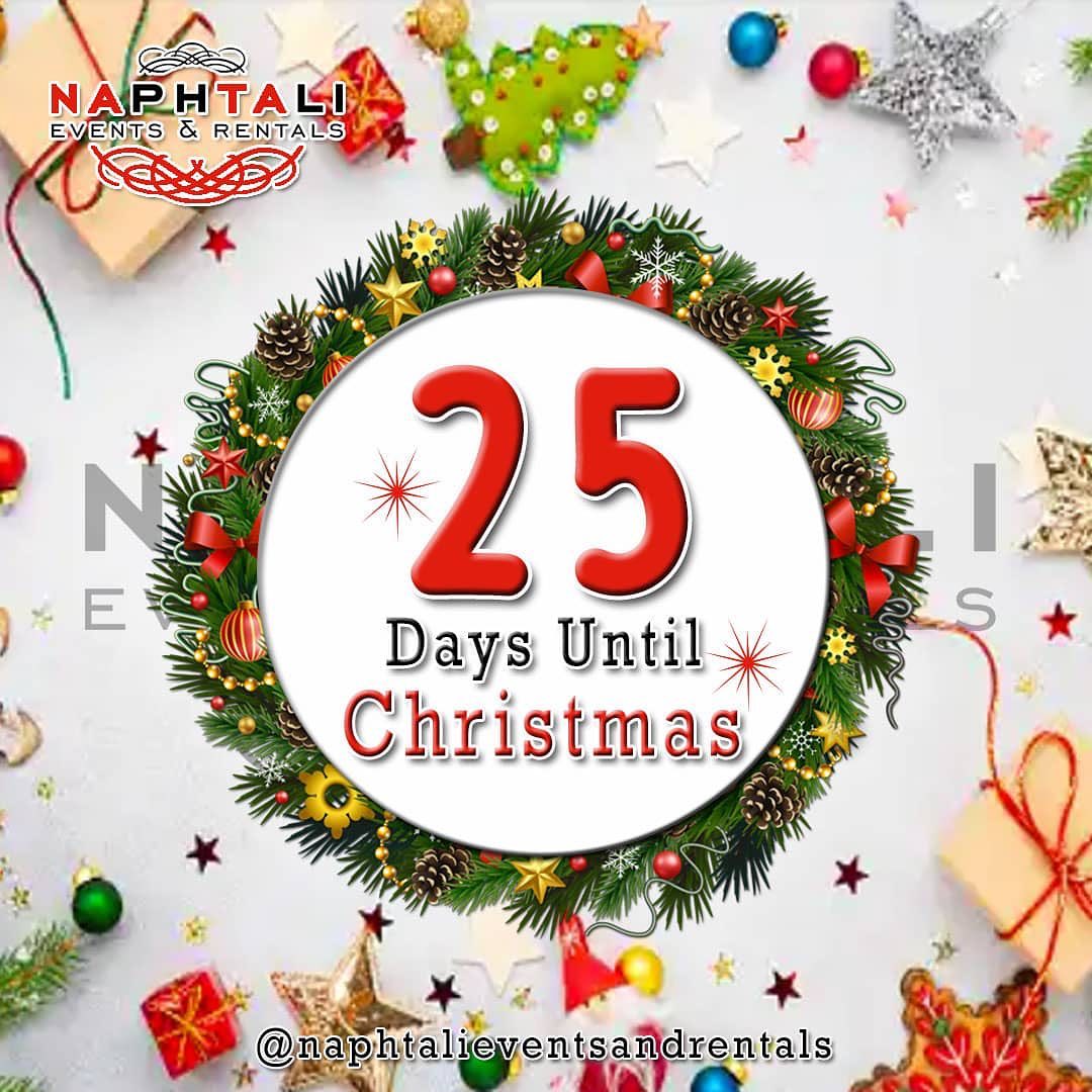 262152320 2982752221991846 6289312371948887862 n - 25 Days To Go. 
Join us as we count down to Christmas day. 

Christmas, the season of love, laughter...
