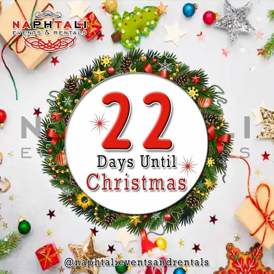 263563631 945314493067472 3316515938030665233 n - 22 Days To Go. 
Join us as we count down to Christmas day. 

Christmas, the season of love, laughter...