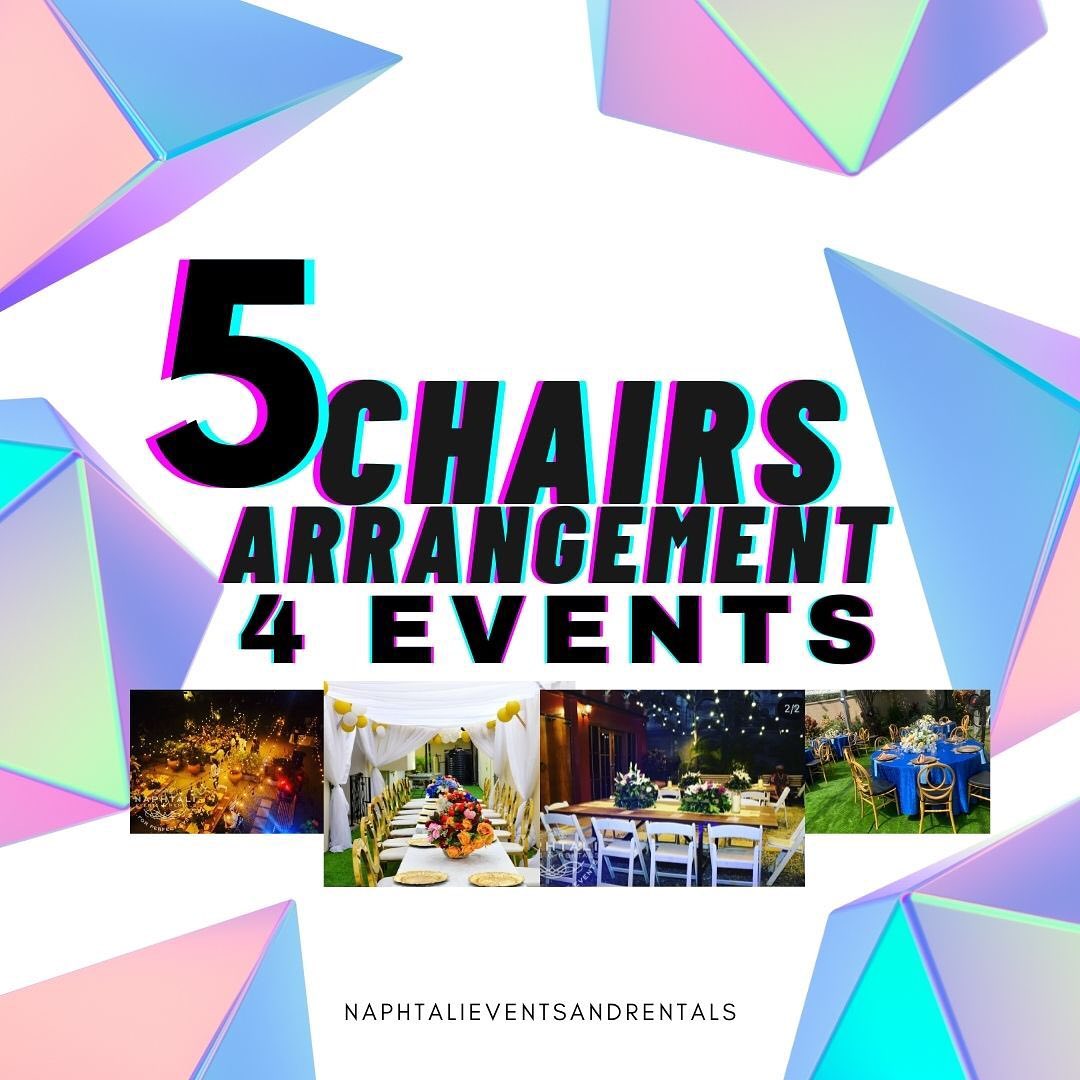 264381647 1536466590053063 8140806018123020860 n - S ~ W ~ I ~ P ~ E

5 party chairs arrangements for your events with pros and cons. Learn and chose t...